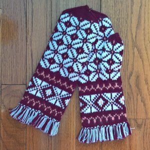 New Handmade Knitted Mittens New Wool